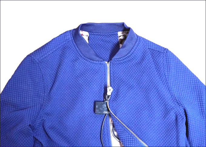 파란 재킷 트럼프패 스캐너, 부지깽이 스캐너 동적인 지퍼 적외선 스캐닝 렌즈