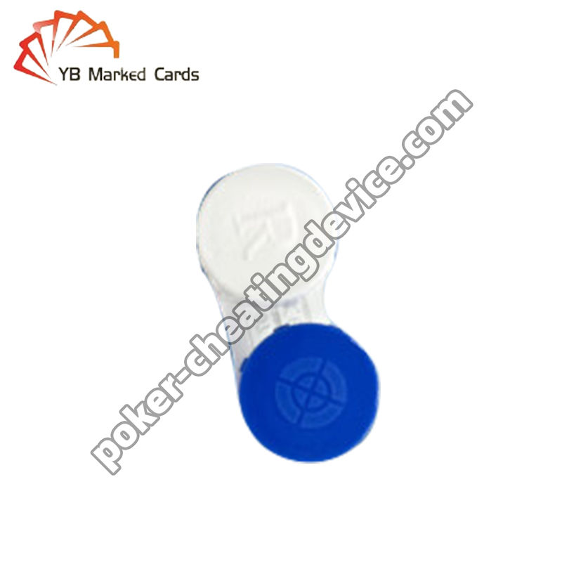 포커 속임수를 위해 100% 탐지 정확도와 50% 이상의 수분 함량을 가진 적외선 콘택트 렌즈