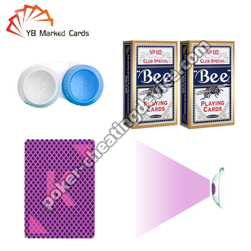 포커 게임용 1년 유효한 적외선 엑스레이 콘택트 렌즈