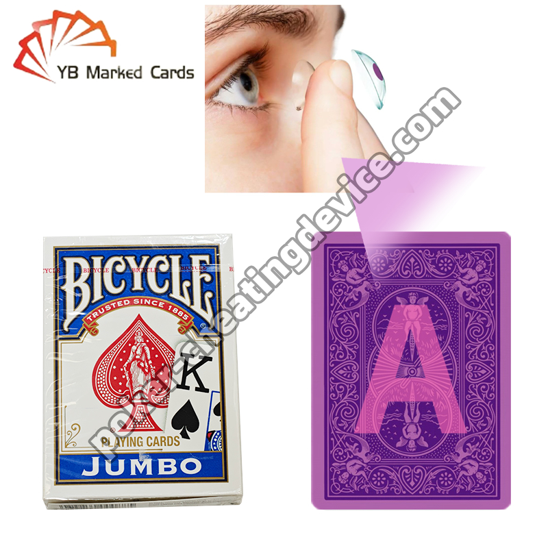 Bicycle Marked Poker Playing Cards - Invisible Infrared Marked Deck for Poker
