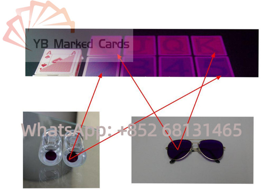 갬블링 보이지 않는 잉크 콘텍트 렌즈 부정 행위 카드 렌즈 14.5 밀리미터