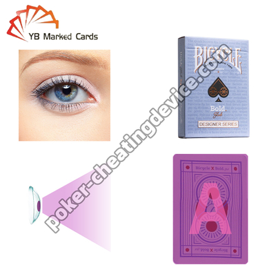 자전거 적외선 표지판 포커 사기 카드