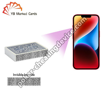 CVK 500 전화 포커 분석기 바코드 표시 된 데크