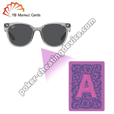 야광 마킹 카드 포커용 선글라스