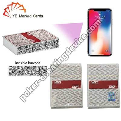 WPT 바코드 포커 카드 - 포커 사기 분석기용
