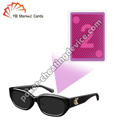 표기된 포커 카드용 자외선 보이지 않는 잉크 안경